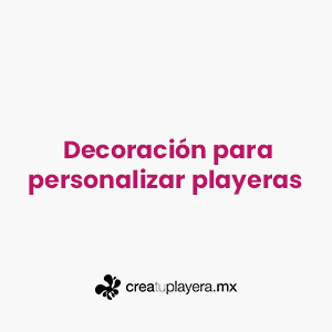Decoración para personalizar playeras Decoración para personalizar playeras