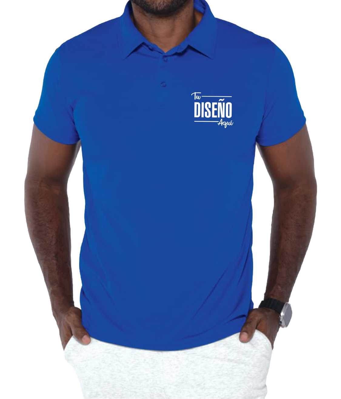 Yazbek  Playera Tipo Polo Para Hombre Deportiva 100% Poliéster C1504