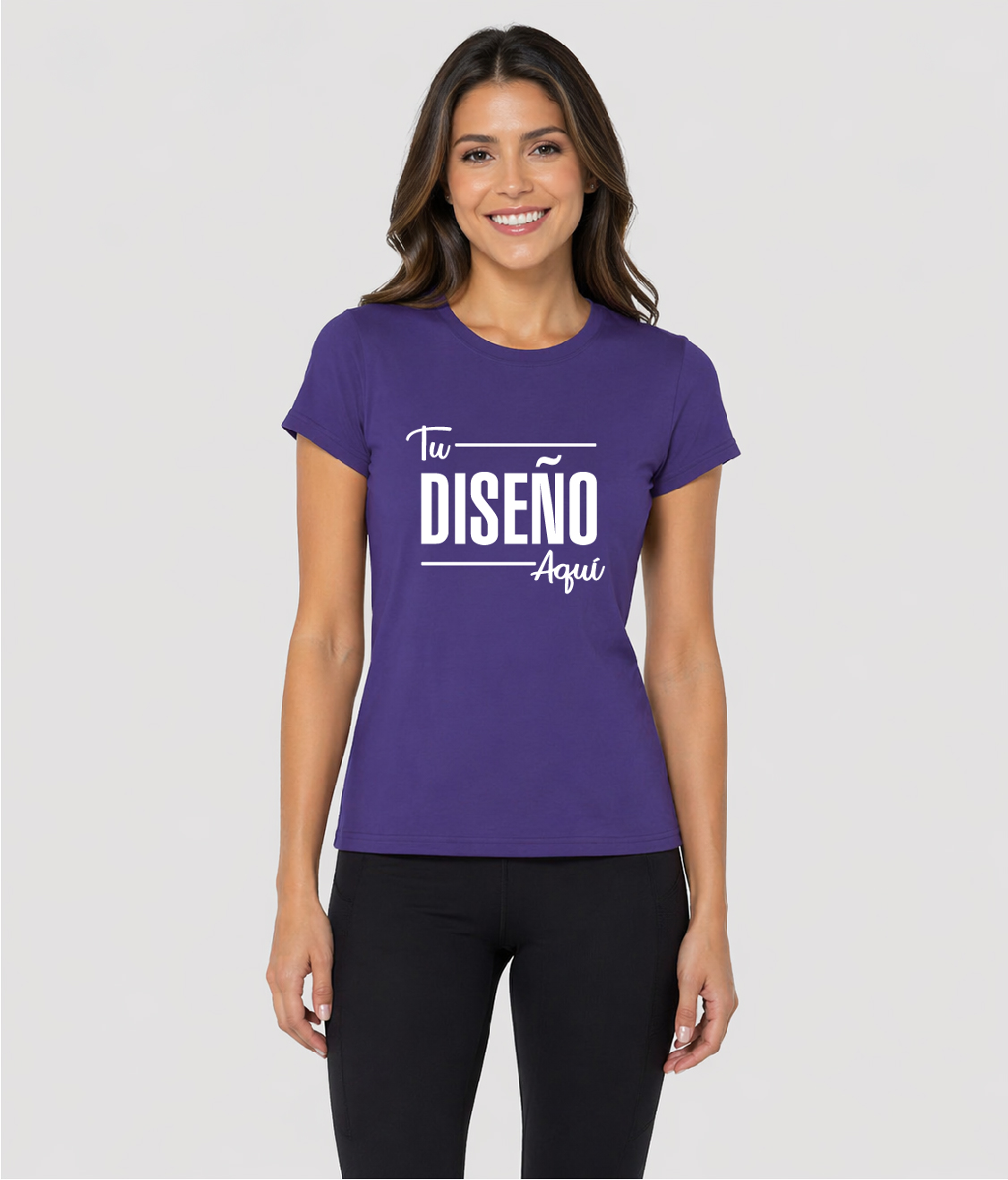 Yazbek Playera Para Mujer Algodón Peso Completo D0300