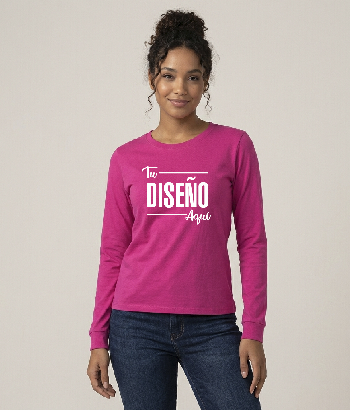 Yazbek Playera Manga Larga Para Mujer D0304