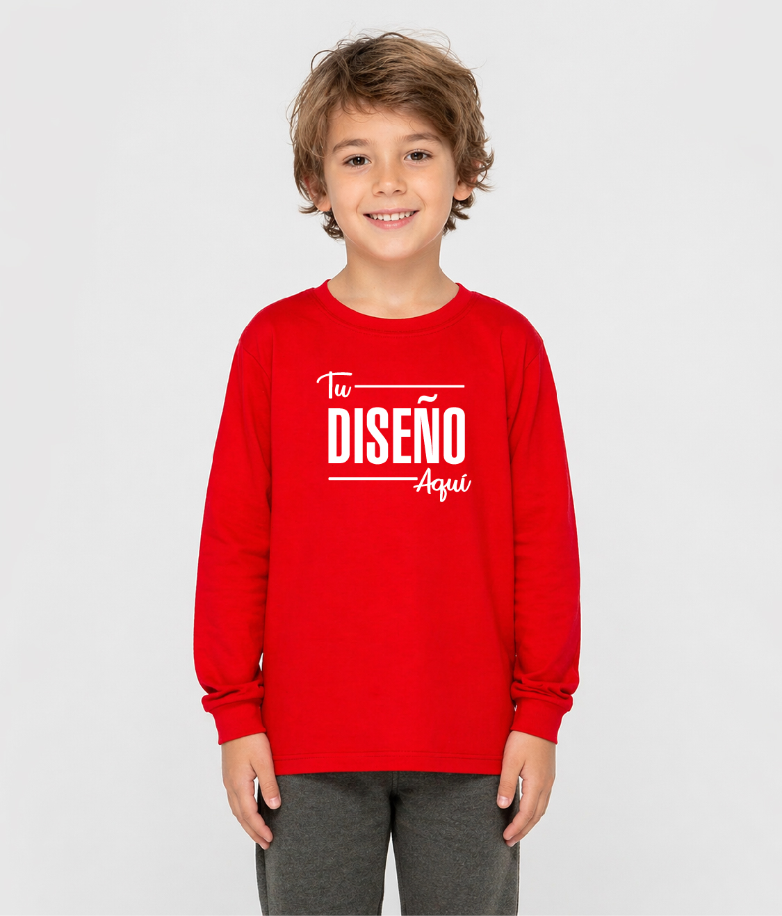 Yazbek Playera Manga Larga Niño (4-14 años) N0304